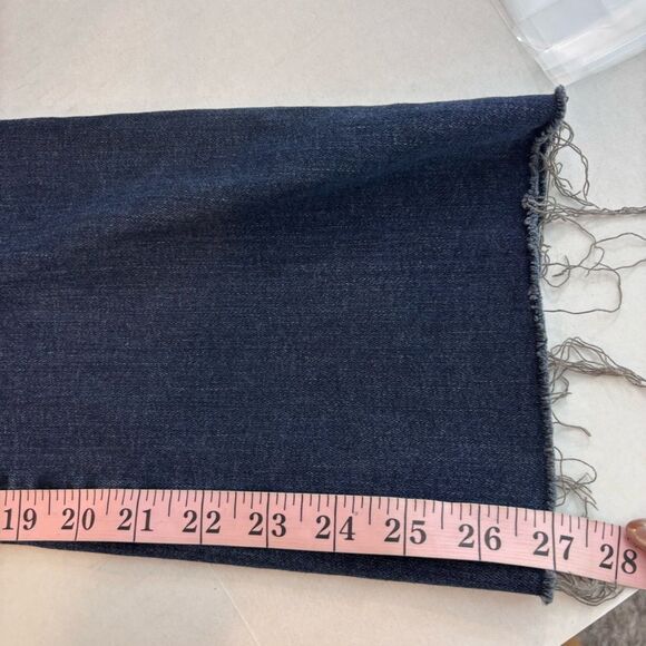 AG Farrah Raw Hem Boot Crop Jeans Size 29 High Rise 27” inseam - Picture 13 of 13